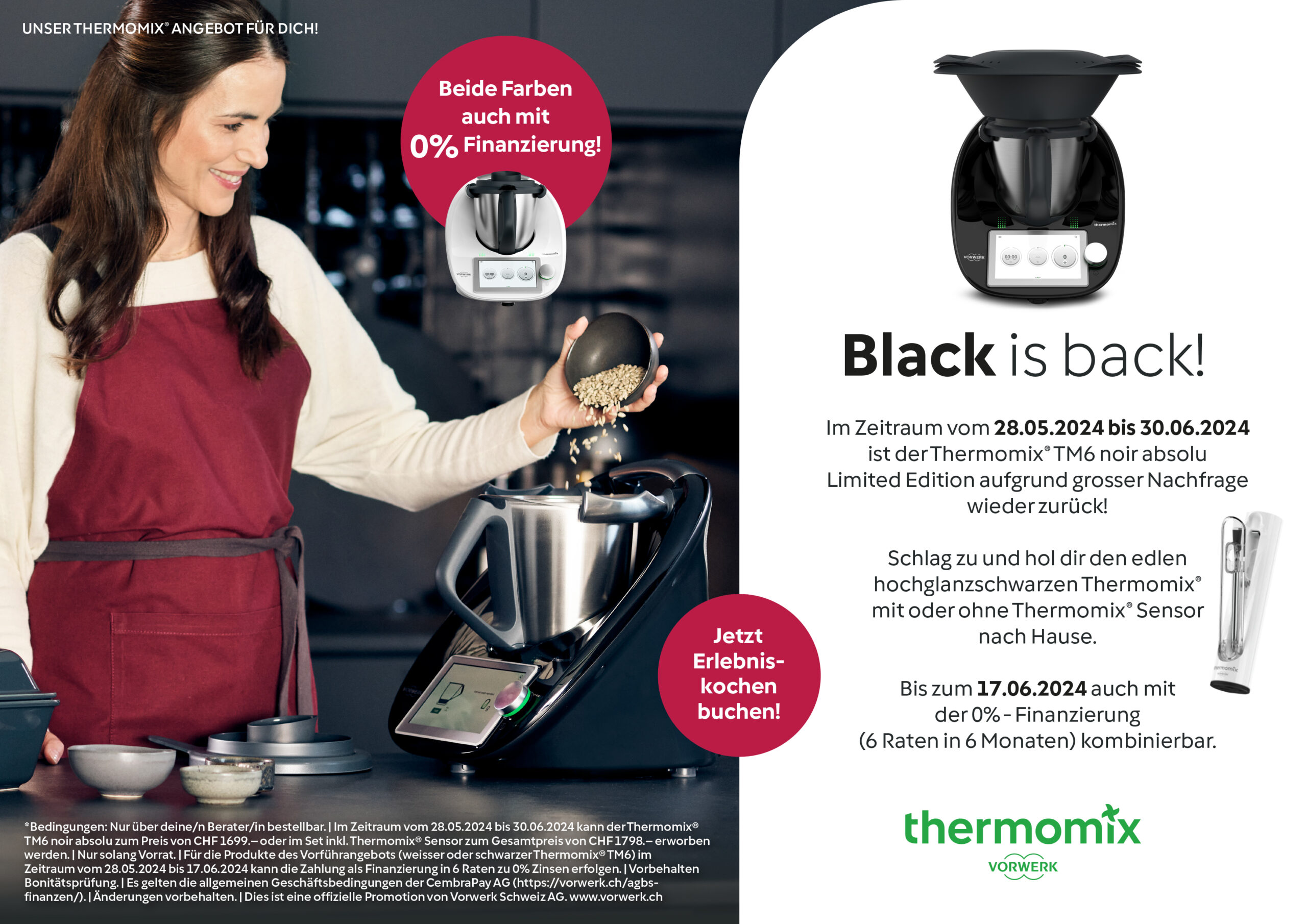 Der schwarze Thermomix TM6 ist zurück Mein Kochheld